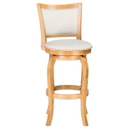 Стул барный DOBRIN VIVIAN BAR (бежевый, дуб)