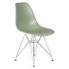 638APP-LMZL DSR, цвет сиденья мятный (NX-G-09), цвет основания хромированная сталь