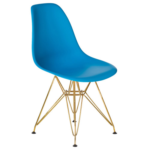 638APP-LMZL DSR, цвет сиденья голубой (BE-02), цвет основания золото