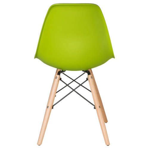Стул обеденный DOBRIN DSW (ножки светлый бук, цвет салатовый (G-08))