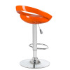 1010-LM DISCO, цвет сиденья оранжевый, цвет основания хром
