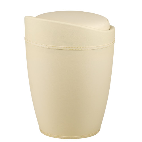 Табурет с местом для хранения LM-1100HPVC (кремовый)