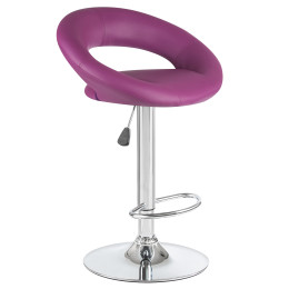 5001-LM MIRA, цвет сиденья фиолетовый, цвет основания хром