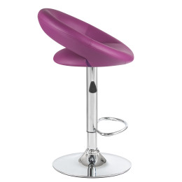 5001-LM MIRA, цвет сиденья фиолетовый, цвет основания хром
