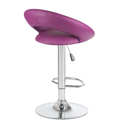5001-LM MIRA, цвет сиденья фиолетовый, цвет основания хром