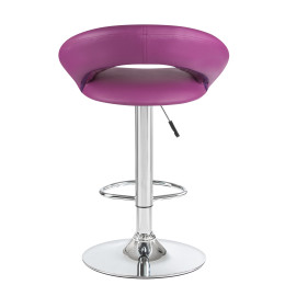 5001-LM MIRA, цвет сиденья фиолетовый, цвет основания хром