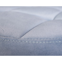 5008-LM BRUNO, цвет сиденья пудрово-голубой (MJ9-74), цвет основания хром