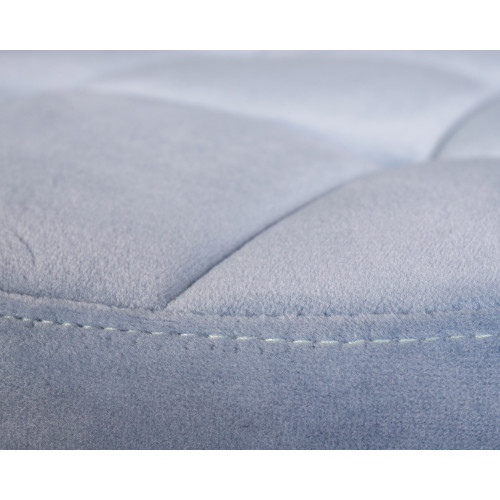 5008-LM BRUNO, цвет сиденья пудрово-голубой (MJ9-74), цвет основания хром