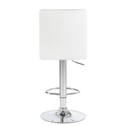 5009-LM KRUGER, цвет сиденья белый, цвет основания хром