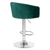 Стул барный DOBRIN DARCY (зеленый велюр (1922-9))