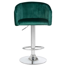 Стул барный DOBRIN DARCY (зеленый велюр (1922-9))