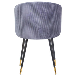Стул обеденный DOBRIN MARY (серый велюр (1922-19))