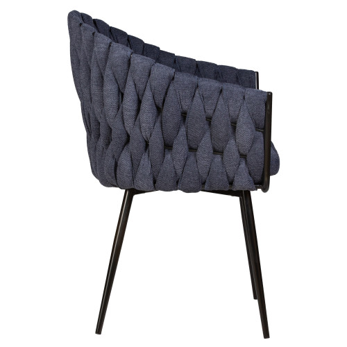 9691-LM MATILDA, цвет сиденья синий (LAR-275-29), цвет основания черный