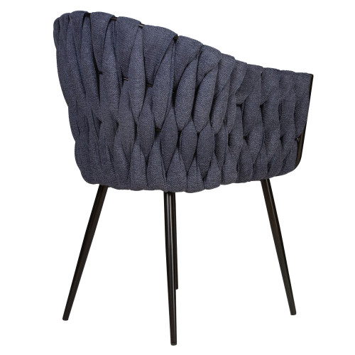 9691-LM MATILDA, цвет сиденья синий (LAR-275-29), цвет основания черный