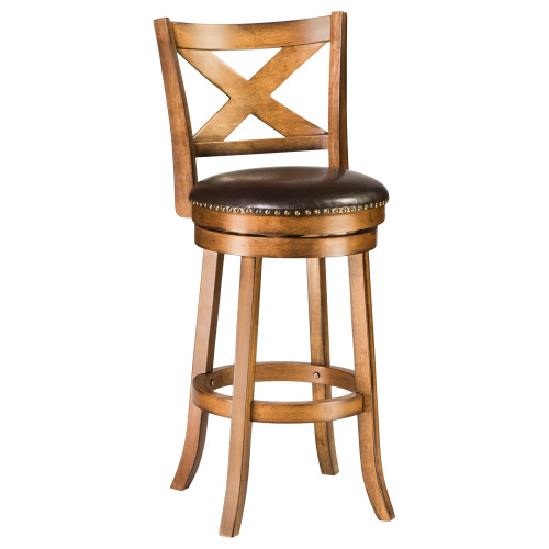 Стул барный DOBRIN BRANDON BAR (античный ясень, коричневый)