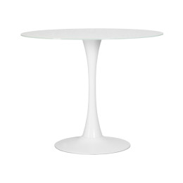 209TD-LMZL MIA, белая столешница, белое основание (W-02)