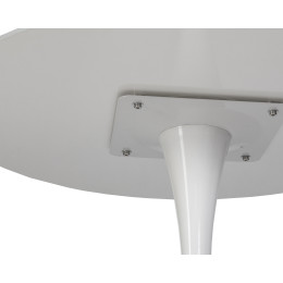 209TD-LMZL MIA, белая столешница, белое основание (W-02)
