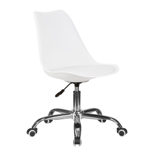 Офисное кресло для персонала DOBRIN MICKEY (белый)