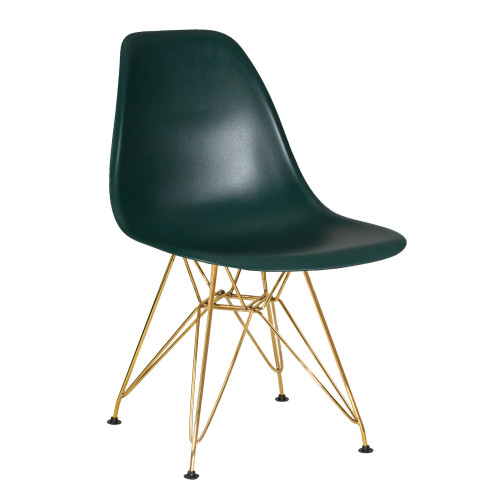 638APP-LMZL DSR, цвет сиденья тёмно-зеленый (G-13), цвет основания золото