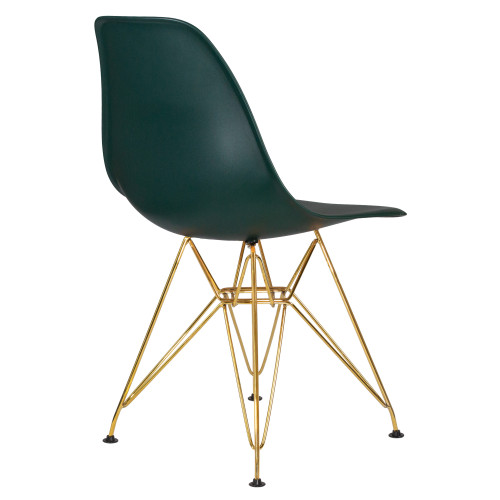 638APP-LMZL DSR, цвет сиденья тёмно-зеленый (G-13), цвет основания золото