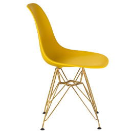638APP-LMZL DSR, цвет сиденья желтый (Y-01), цвет основания золото