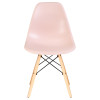 Стул обеденный DOBRIN DSW (ножки светлый бук, цвет светло-розовый (PK-02))