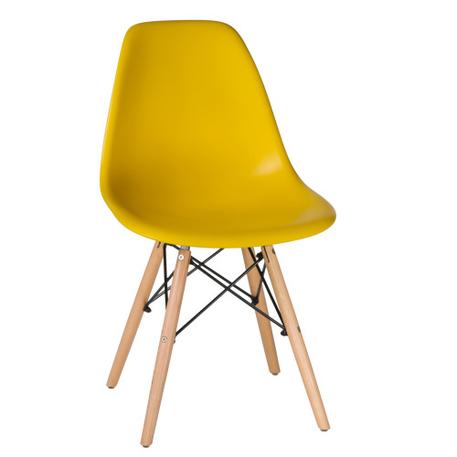 638PP-LMZL DSW, цвет сиденья желтый (Y-01), цвет основания светлый бук