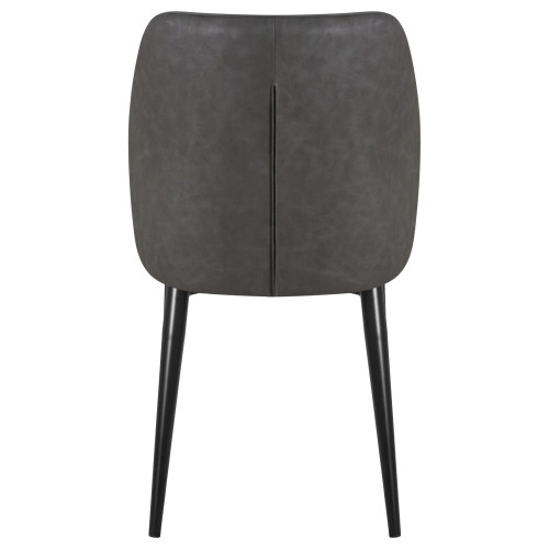 7031-LML KEVIN, цвет сиденья серый FC-09, цвет каркаса сиденья антрацит RU-08, цвет основания черный