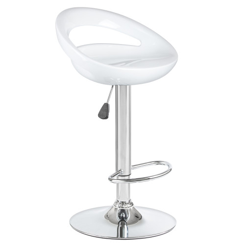 Стул барный DOBRIN DISCO (белый)