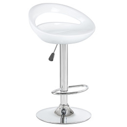 Стул барный DOBRIN DISCO (белый)