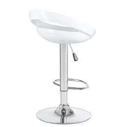 Стул барный DOBRIN DISCO (белый)