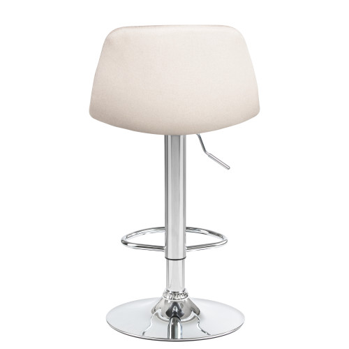 Стул барный DOBRIN DINA (кремовый)