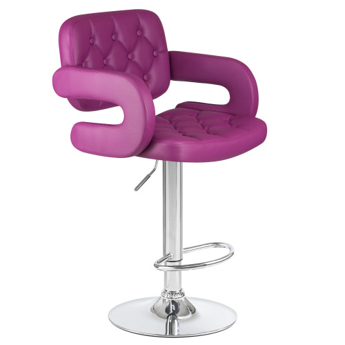 3460-LM TIESTO, цвет сиденья фиолетовый, цвет основания хром