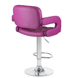 3460-LM TIESTO, цвет сиденья фиолетовый, цвет основания хром