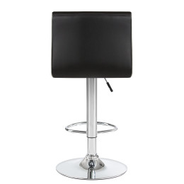 5006-LM CANDY, цвет сиденья черно-белый, цвет основания хром