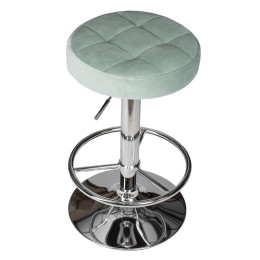 5008-LM BRUNO, цвет сиденья пудрово-мятный (MJ9-87), цвет основания хром