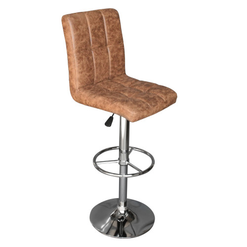 Стул барный DOBRIN KRUGER (античный коричневый)