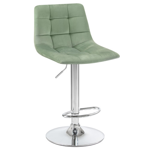 5017-LM TAILOR, цвет сиденья пудрово-мятный велюр (MJ9-87), цвет основания хром