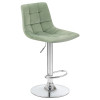 5017-LM TAILOR, цвет сиденья пудрово-мятный велюр (MJ9-87), цвет основания хром