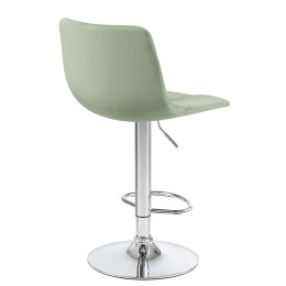 5017-LM TAILOR, цвет сиденья пудрово-мятный велюр (MJ9-87), цвет основания хром