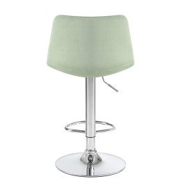 5017-LM TAILOR, цвет сиденья пудрово-мятный велюр (MJ9-87), цвет основания хром