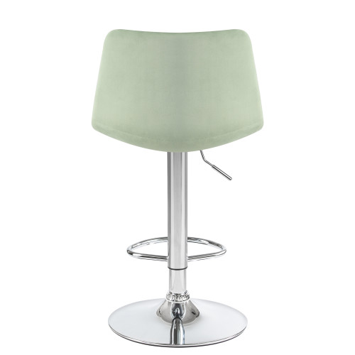 5017-LM TAILOR, цвет сиденья пудрово-мятный велюр (MJ9-87), цвет основания хром