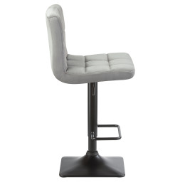 Стул барный DOBRIN DOMINIC (серый велюр (MJ9-75))