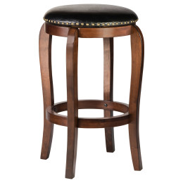 Табурет барный DOBRIN BEN BAR (эспрессо, чёрный)