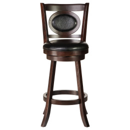 Стул барный DOBRIN CHAD BAR (капучино, чёрный)