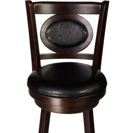 Стул барный DOBRIN CHAD BAR (капучино, чёрный)