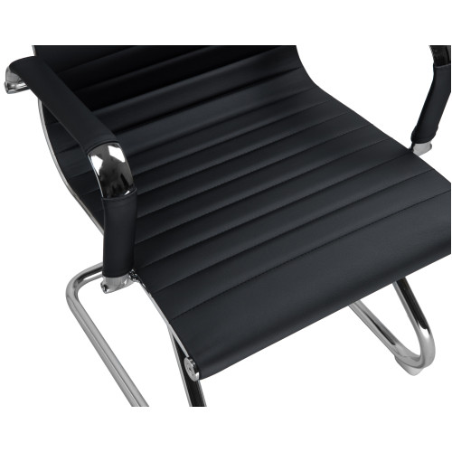 Офисное кресло для посетителей DOBRIN CODY (чёрный)