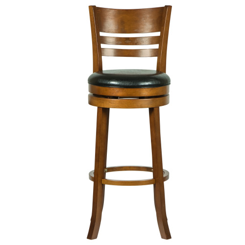 Стул барный DOBRIN WILLIAM BAR (шоколад, чёрный)