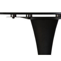 209TD-LMZL MIA, черная столешница, черное основание (B-03)