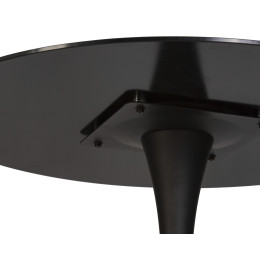 209TD-LMZL MIA, черная столешница, черное основание (B-03)